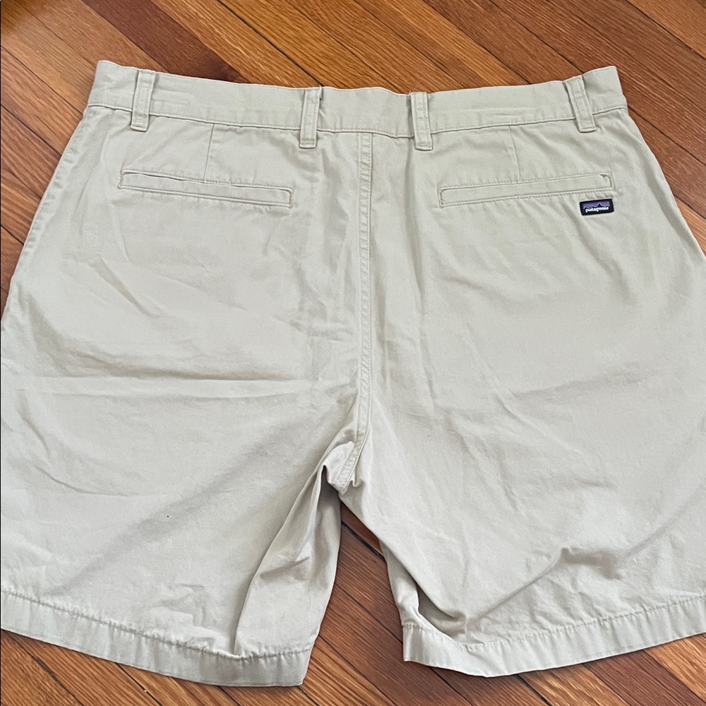 Patagonia Men's Tan Front Shorts size 34